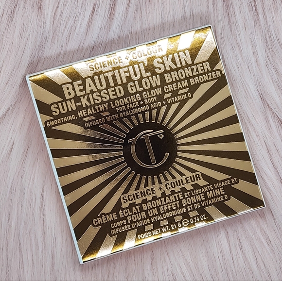 NWT Charlotte Tilbury Beautiful Skin Sun-Kissed Glow Bronzer Fair - Picture 1 of 7
